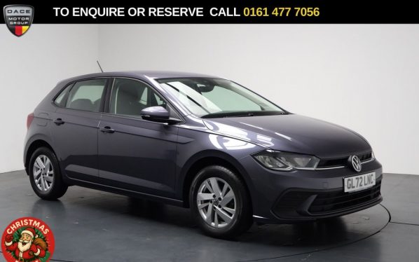 Used 2022 GREY VOLKSWAGEN POLO Hatchback 1.0 EVO Life Hatchback 5dr Petrol Manual Euro 6 (s/s) (80 ps) (reg. 2022-12-05) for sale in Stockport