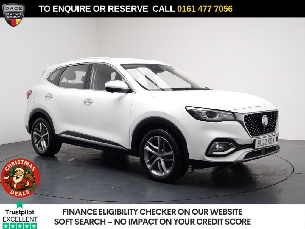 Used 2022 WHITE MG MG HS SUV 1.5 T-GDI 16.6kWh Excite SUV 5dr Petrol Plug-in Hybrid Auto Euro 6 (s/s) (258 ps) (reg. 2022-07-29) for sale in Stockport
