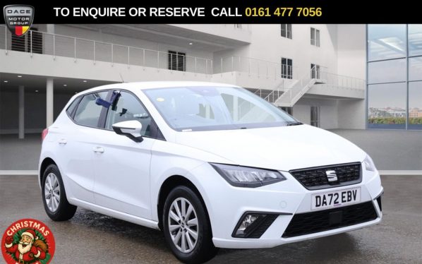 Used 2022 WHITE SEAT IBIZA Hatchback 1.0 MPI SE Hatchback 5dr Petrol Manual Euro 6 (s/s) (80 ps) (reg. 2022-12-29) for sale in Stockport