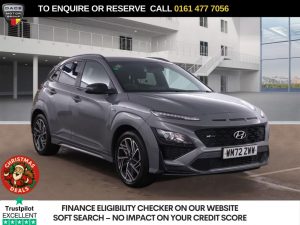 Used 2023 GREY HYUNDAI KONA SUV 1.0 T-GDi MHEV N Line SUV 5dr Petrol Hybrid Manual Euro 6 (s/s) (120 ps) (reg. 2023-01-20) for sale in Stockport