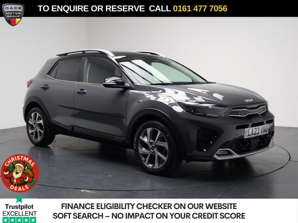 Used 2023 GREY KIA STONIC SUV 1.0 T-GDi MHEV GT-Line S SUV 5dr Petrol Hybrid Manual Euro 6 (s/s) (118 bhp) (reg. 2023-05-19) for sale in Stockport