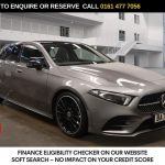 Used 2023 GREY MERCEDES-BENZ A-CLASS Hatchback 1.3 A180 AMG Line Night Edition (Premium Plus) Hatchback 5dr Petrol 7G-DCT Euro 6 (s/s) (136 ps) (reg. 2023-02-16) for sale in Stockport