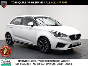 Used 2023 WHITE MG MG3 Hatchback 1.5 VTi-TECH Exclusive Nav Hatchback 5dr Petrol Manual Euro 6 (s/s) (106 ps) (reg. 2023-06-30) for sale in Stockport