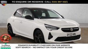 Used 2023 WHITE VAUXHALL CORSA Hatchback 1.2 GS Hatchback 5dr Petrol Manual Euro 6 (75 ps) (reg. 2023-03-30) for sale in Manchester