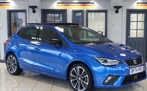 Used 2025 BLUE SEAT IBIZA Hatchback 1.0 TSI Anniversary Limited Edition Hatchback 5dr Petrol DSG Euro 6 (s/s) (115 ps) (reg. 2025-01-31) for sale in Altrincham