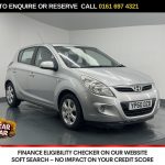 Used 2010 SILVER HYUNDAI I20 Hatchback 1.4 Comfort Hatchback 5dr Petrol Auto Euro 5 (99 bhp) (reg. 2010-12-06) for sale in Manchester