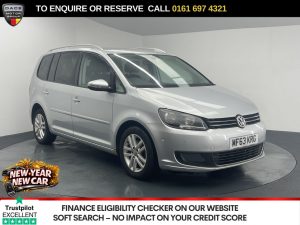 Used 2013 SILVER VOLKSWAGEN TOURAN MPV 1.6 TDI SE MPV 5dr Diesel Manual Euro 5 (105 ps) (reg. 2013-09-25) for sale in Manchester