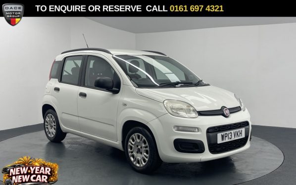 Used 2013 WHITE FIAT PANDA Hatchback 1.2 Easy Hatchback 5dr Petrol Manual Euro 5 (69 bhp) (reg. 2013-05-28) for sale in Manchester
