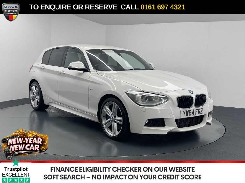 Used 2014 WHITE BMW 1 SERIES Hatchback 2.0 120d M Sport Hatchback 5dr Diesel Manual Euro 5 (s/s) (184 ps) (reg. 2014-12-27) for sale in Manchester