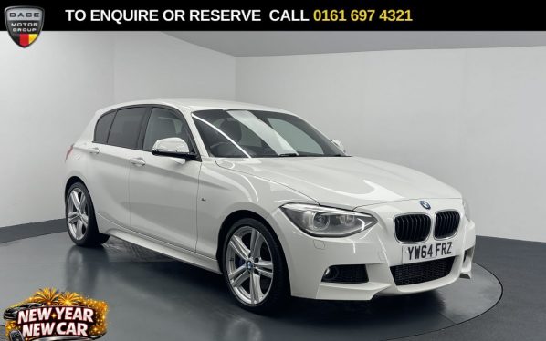 Used 2014 WHITE BMW 1 SERIES Hatchback 2.0 120d M Sport Hatchback 5dr Diesel Manual Euro 5 (s/s) (184 ps) (reg. 2014-12-27) for sale in Manchester