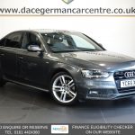 Used 2015 GREY AUDI A4 Saloon 2.0 TDI S line Saloon 4dr Diesel Manual quattro Euro 6 (s/s) (Nav) (190 ps) (reg. 2015-10-12) for sale in Altrincham