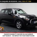 Used 2016 BLACK MINI HATCH Hatchback 1.2 One Hatchback 3dr Petrol Manual Euro 6 (s/s) (102 ps) (reg. 2016-10-21) for sale in Stockport