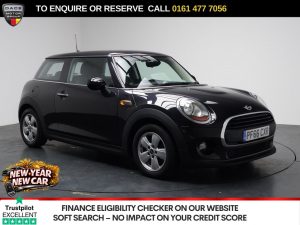 Used 2016 BLACK MINI HATCH Hatchback 1.2 One Hatchback 3dr Petrol Manual Euro 6 (s/s) (102 ps) (reg. 2016-10-21) for sale in Stockport
