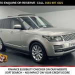Used 2016 GOLD LAND ROVER RANGE ROVER SUV 3.0 TD V6 Vogue SE SUV 5dr Diesel Auto 4WD Euro 6 (s/s) (258 ps) (reg. 2016-09-30) for sale in Manchester Trade