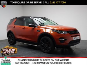 Used 2016 ORANGE LAND ROVER DISCOVERY SPORT SUV 2.0 TD4 HSE Black SUV 5dr Diesel Auto 4WD Euro 6 (s/s) (180 ps) (reg. 2016-03-01) for sale in Stockport