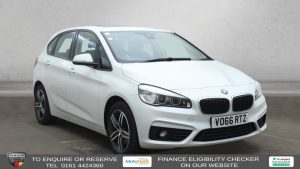 Used 2016 WHITE BMW 2 SERIES ACTIVE TOURER MPV 2.0 220i Sport MPV 5dr Petrol Manual Euro 6 (s/s) (192 ps) (reg. 2016-09-29) for sale in Altrincham