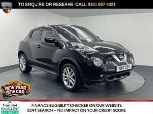 Used 2017 BLACK NISSAN JUKE SUV 1.5 dCi N-Connecta SUV 5dr Diesel Manual Euro 6 (s/s) (110 ps) (reg. 2017-03-30) for sale in Manchester