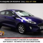 Used 2017 BLUE FORD FIESTA Hatchback 1.0T EcoBoost Zetec Hatchback 3dr Petrol Manual Euro 6 (s/s) (100 ps) (reg. 2017-09-04) for sale in Stockport