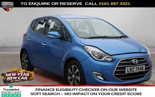 Used 2017 BLUE HYUNDAI IX20 Hatchback 1.4 Blue Drive SE Nav Hatchback 5dr Petrol Manual Euro 6 (s/s) (90 ps) (reg. 2017-01-12) for sale in Manchester