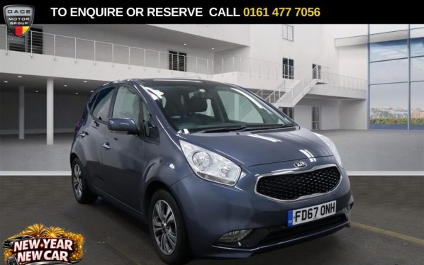 Used 2017 BLUE KIA VENGA MPV 1.6 4 MPV 5dr Petrol Manual Euro 6 (s/s) (123 bhp) (reg. 2017-12-29) for sale in Stockport