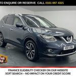 Used 2017 BLUE NISSAN X-TRAIL SUV 1.6 DIG-T N-Vision SUV 5dr Petrol Manual Euro 6 (s/s) (163 ps) (reg. 2017-03-31) for sale in Manchester