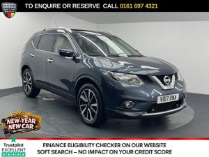 Used 2017 BLUE NISSAN X-TRAIL SUV 1.6 DIG-T N-Vision SUV 5dr Petrol Manual Euro 6 (s/s) (163 ps) (reg. 2017-03-31) for sale in Manchester