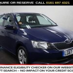 Used 2017 BLUE SKODA FABIA Hatchback 1.0 SE Hatchback 5dr Petrol Manual Euro 6 (s/s) (75 ps) (reg. 2017-10-20) for sale in Manchester