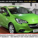 Used 2017 GREEN VAUXHALL CORSA Hatchback 1.4i ecoFLEX Energy Hatchback 3dr Petrol Manual Euro 6 (a/c) (75 ps) (reg. 2017-05-30) for sale in Manchester