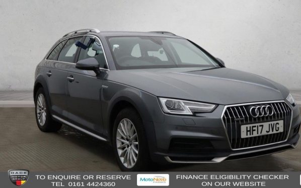 Used 2017 GREY AUDI A4 ALLROAD Estate 3.0 TDI V6 Estate 5dr Diesel Tiptronic quattro Euro 6 (s/s) (272 ps) (reg. 2017-03-09) for sale in Altrincham
