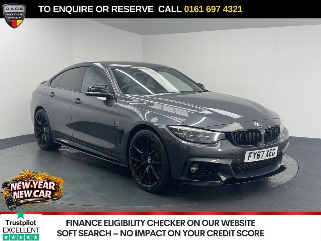 Used 2017 GREY BMW 4 SERIES GRAN COUPE Hatchback 3.0 435d M Sport Hatchback 5dr Diesel Auto xDrive Euro 6 (s/s) (313 ps) (reg. 2017-10-28) for sale in Manchester