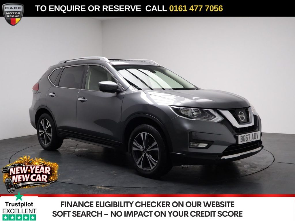 Used 2017 GREY NISSAN X-TRAIL SUV 1.6 DIG-T N-Connecta SUV 5dr Petrol Manual Euro 6 (s/s) (163 ps) (reg. 2017-09-30) for sale in Stockport