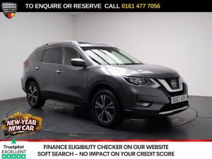 Used 2017 GREY NISSAN X-TRAIL SUV 1.6 DIG-T N-Connecta SUV 5dr Petrol Manual Euro 6 (s/s) (163 ps) (reg. 2017-09-30) for sale in Stockport