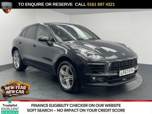 Used 2017 GREY PORSCHE MACAN SUV 2.0T SUV 5dr Petrol PDK 4WD Euro 6 (s/s) (252 ps) (reg. 2017-12-08) for sale in Manchester
