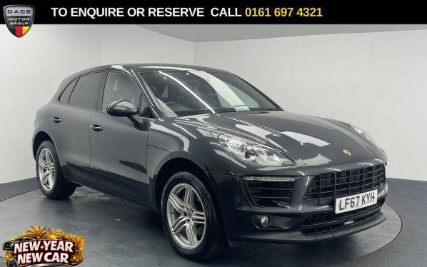 Used 2017 GREY PORSCHE MACAN SUV 2.0T SUV 5dr Petrol PDK 4WD Euro 6 (s/s) (252 ps) (reg. 2017-12-08) for sale in Manchester