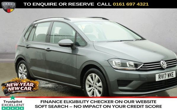 Used 2017 GREY VOLKSWAGEN GOLF SV MPV 1.4 TSI BlueMotion Tech SE MPV 5dr Petrol Manual Euro 6 (s/s) (125 ps) (reg. 2017-03-28) for sale in Manchester