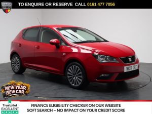 Used 2017 RED SEAT IBIZA Hatchback 1.2 TSI SE Hatchback 5dr Petrol Manual Euro 6 (90 ps) (reg. 2017-03-20) for sale in Stockport