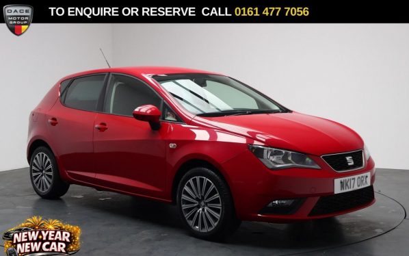 Used 2017 RED SEAT IBIZA Hatchback 1.2 TSI SE Hatchback 5dr Petrol Manual Euro 6 (90 ps) (reg. 2017-03-20) for sale in Stockport