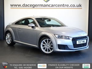 Used 2017 SILVER AUDI TT Coupe 2.0 TFSI Sport Coupe 3dr Petrol S Tronic Euro 6 (s/s) (230 ps) (reg. 2017-03-20) for sale in Altrincham