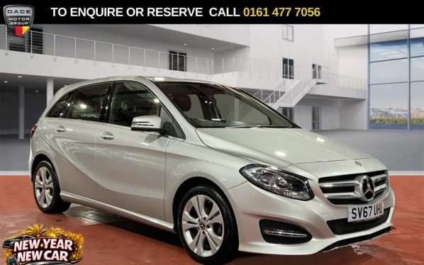 Used 2017 SILVER MERCEDES-BENZ B-CLASS MPV 1.5 B180d Sport MPV 5dr Diesel Manual Euro 6 (s/s) (109 ps) (reg. 2017-09-01) for sale in Stockport