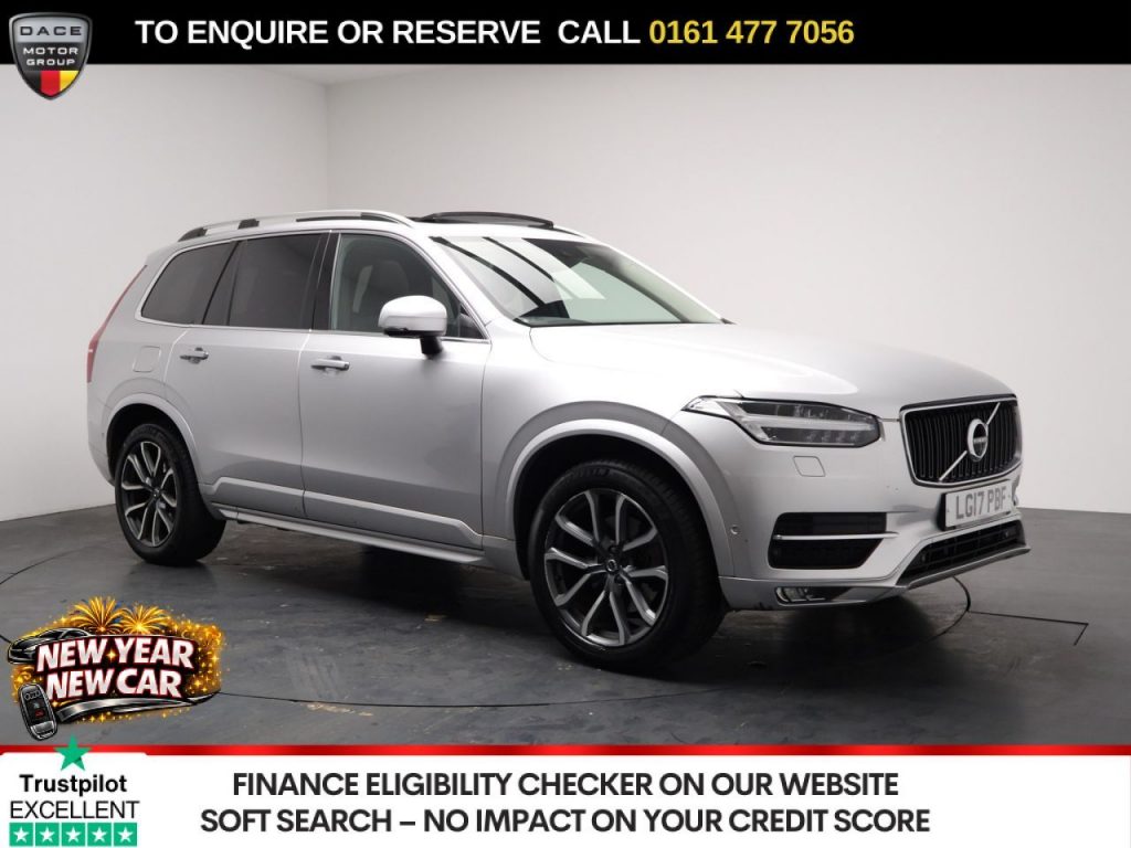 Used 2017 SILVER VOLVO XC90 SUV 2.0 D5 PowerPulse Momentum SUV 5dr Diesel Auto 4WD Euro 6 (s/s) (235 ps) (reg. 2017-03-20) for sale in Stockport