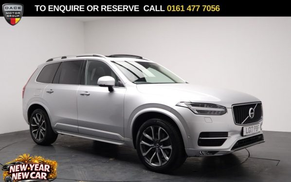 Used 2017 SILVER VOLVO XC90 SUV 2.0 D5 PowerPulse Momentum SUV 5dr Diesel Auto 4WD Euro 6 (s/s) (235 ps) (reg. 2017-03-20) for sale in Stockport