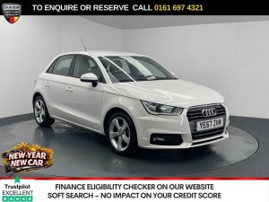 Used 2017 WHITE AUDI A1 Hatchback 1.4 TFSI Sport Sportback 5dr Petrol Manual Euro 6 (s/s) (125 ps) (reg. 2017-11-02) for sale in Manchester