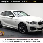 Used 2017 WHITE BMW 1 SERIES Hatchback 1.5 118i M Sport Hatchback 3dr Petrol Auto Euro 6 (s/s) (136 ps) (reg. 2017-10-03) for sale in Stockport