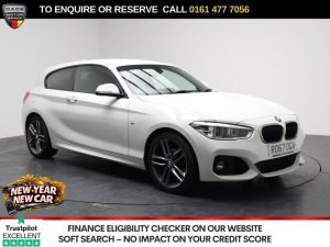 Used 2017 WHITE BMW 1 SERIES Hatchback 1.5 118i M Sport Hatchback 3dr Petrol Auto Euro 6 (s/s) (136 ps) (reg. 2017-10-03) for sale in Stockport