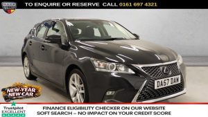 Used 2018 BLACK LEXUS CT Hatchback 1.8 200h SE (Plus Pack) Hatchback 5dr Petrol Hybrid CVT Euro 6 (s/s) (136 ps) (reg. 2018-06-28) for sale in Manchester