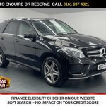 Used 2018 BLACK MERCEDES-BENZ GLE SUV 2.1 GLE250d AMG Line SUV 5dr Diesel G-Tronic 4MATIC Euro 6 (s/s) (204 ps) (reg. 2018-01-30) for sale in Manchester