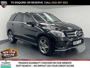 Used 2018 BLACK MERCEDES-BENZ GLE SUV 2.1 GLE250d AMG Line SUV 5dr Diesel G-Tronic 4MATIC Euro 6 (s/s) (204 ps) (reg. 2018-01-30) for sale in Manchester