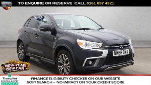 Used 2018 BLACK MITSUBISHI ASX SUV 1.6 Juro SUV 5dr Petrol Manual Euro 6 (117 ps) (reg. 2018-12-31) for sale in Manchester
