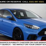 Used 2018 BLUE FORD FOCUS Hatchback 2.3T EcoBoost RS Hatchback 5dr Petrol Manual AWD Euro 6 (s/s) (350 ps) (reg. 2018-04-16) for sale in Manchester
