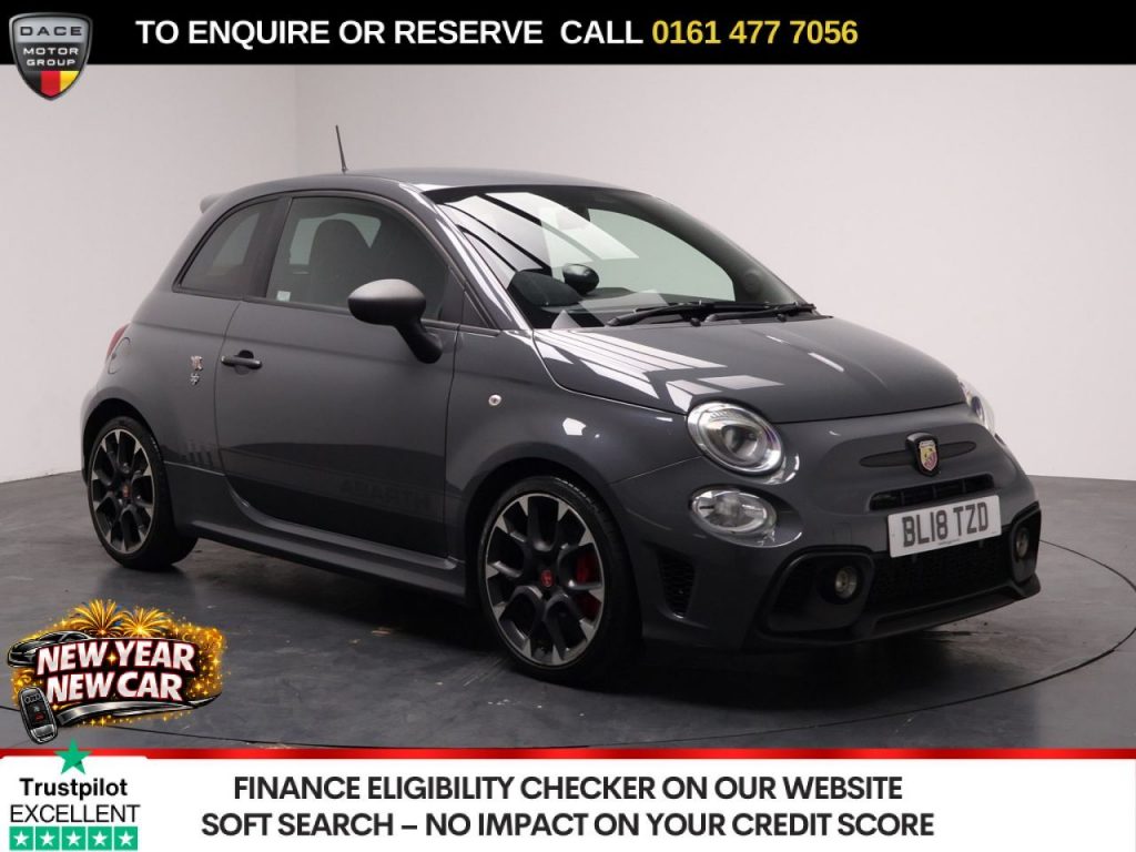 Used 2018 GREY ABARTH 595 Hatchback 1.4 T-Jet Competizione Hatchback 3dr Petrol Manual Euro 6 (180 bhp) (reg. 2018-06-19) for sale in Stockport